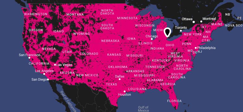 T-Mobile 4G Coverage