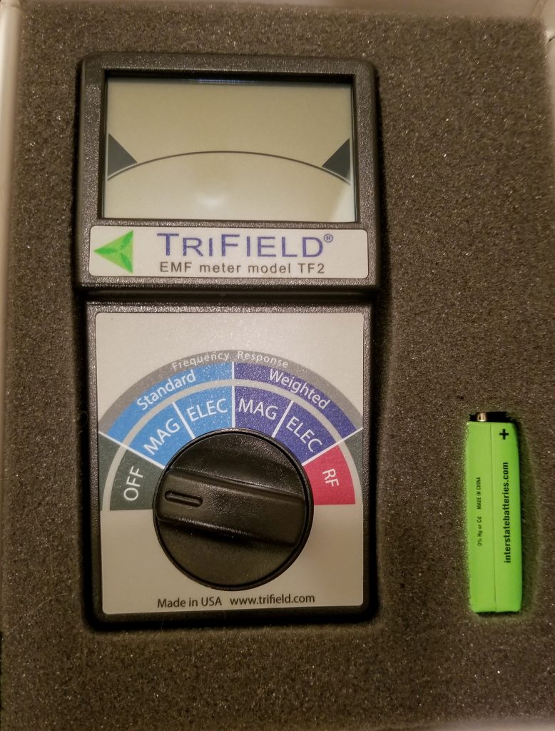 TriField meter in box