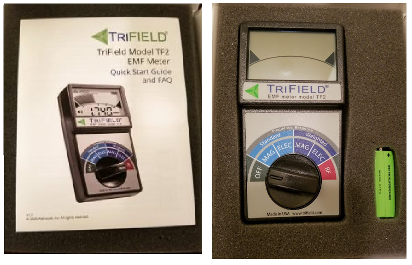 TriField EMF Meter TF2 Review EMF Empowerment